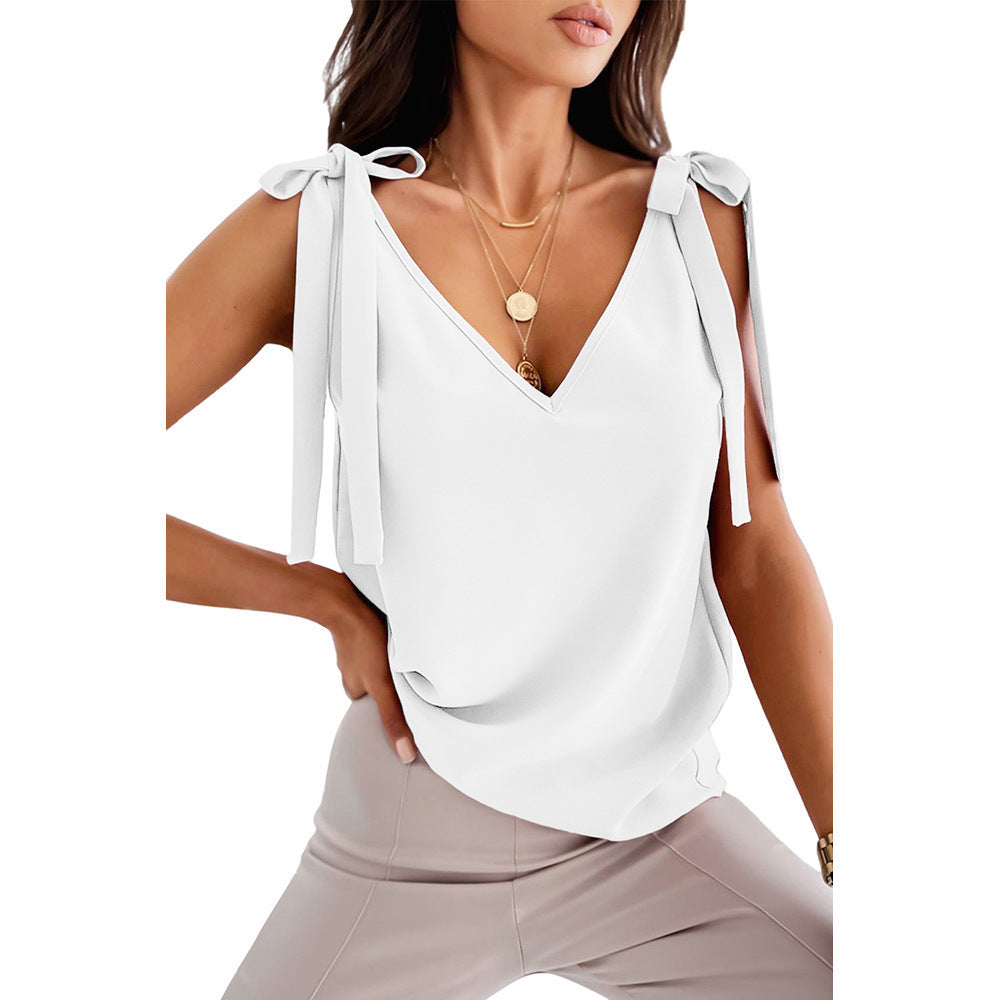 Bowknot Tie-Up Camisole
