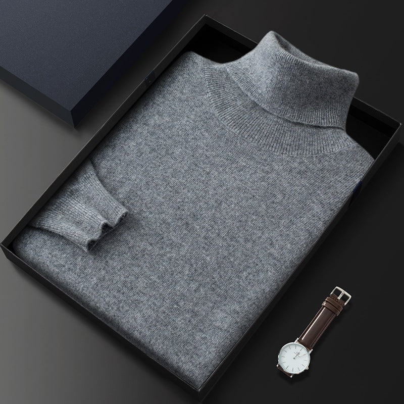 High Neck Cashmere Sweater