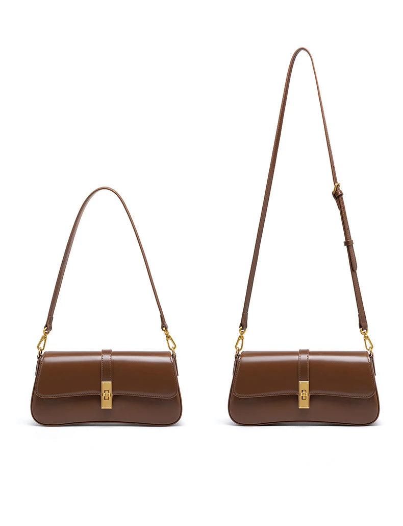 Amélie Genuine Leather Shoulder Bag