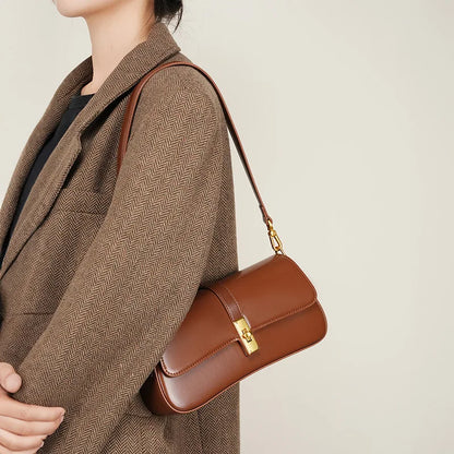 Amélie Genuine Leather Shoulder Bag